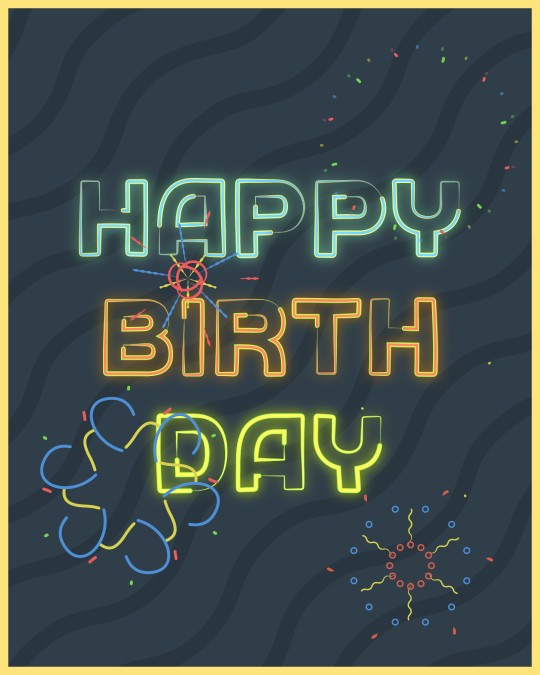 Happy Birthday with Colorful Fireworks - birthdayyou.com Happy Birthday with Colorful Fireworks - birthdayyou.com