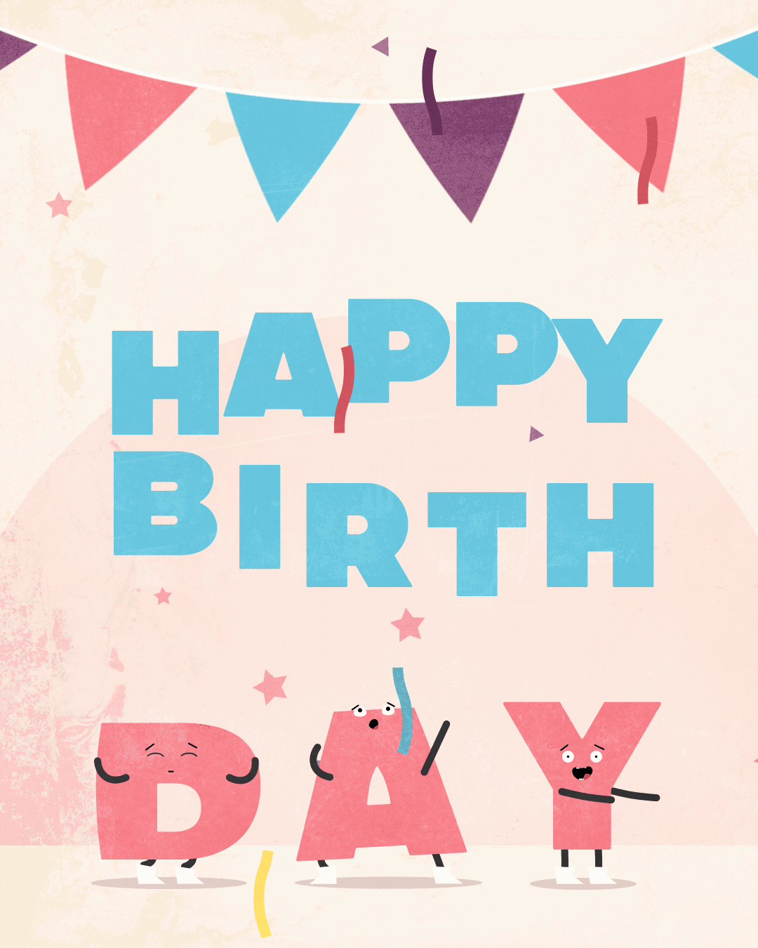happy birthday cartoon #5727313 | Clipart Library, image size:1080x1350